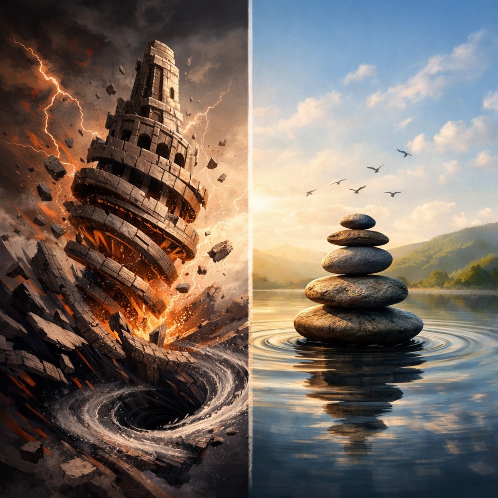 Why Some Systems Spiral — and Others Stabilise